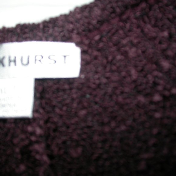 Sparkly Burgundy Sweater Dress - Picture 5 of 6